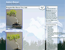 Tablet Screenshot of indoorbonsai.biz